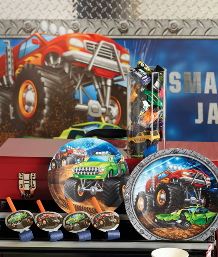Monster Truck Party Supplies and Party Decorations